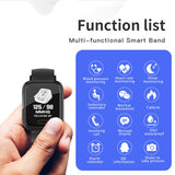 YH3 Smartwatch Bluetooth Smart Armband Hartslag Fitness Monitor Bloeddruk IP67 Waterdichte Polsband Voor Andriod, IOS