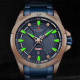 NAVIFORCE Mannen Horloge Top Merk Luxe Mode Quartz Heren Horloges Waterdichte Sport Mannelijke Militaire Polshorloge Relogio Masculino