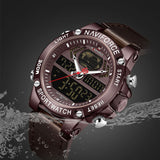 Top NAVIFORCE Merk Heren Horloge Luxe Quartz Horloges Mannen Militaire Chronograaf Mode Sport Horloge Klok Relogio Masculino