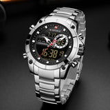 Mannen Horloges NAVIFORCE Top Merk Luxe Quartz Horloge Heren Militaire Sport Fashion Horloge Volledige Steel Klok Relogio Masculino