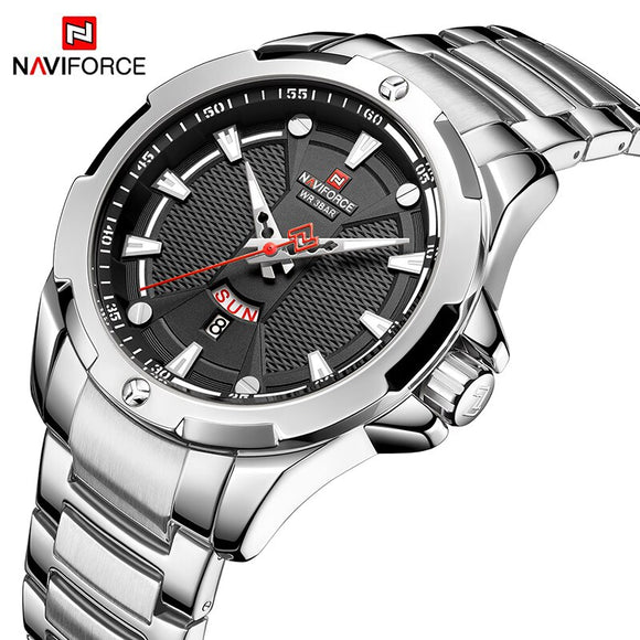 Top NAVIFORCE Herenhorloge Merk Mode Luxe Quartz Mannen Horloges Waterdichte Sport Mannelijke Militaire Polshorloge Relogio Masculino